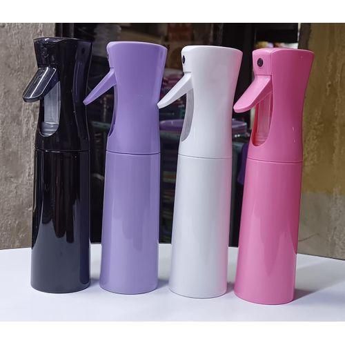 Continuous Spray Bottle for Hair Mist Empty Ultra Fine Plastic Water Sprayer โ For Hairstyling, Cleaning, Salons, Plants, Essential Oil Scents & More