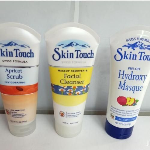Skin Touch Peel Off Mask, Facial Cleaner & Body Scrub