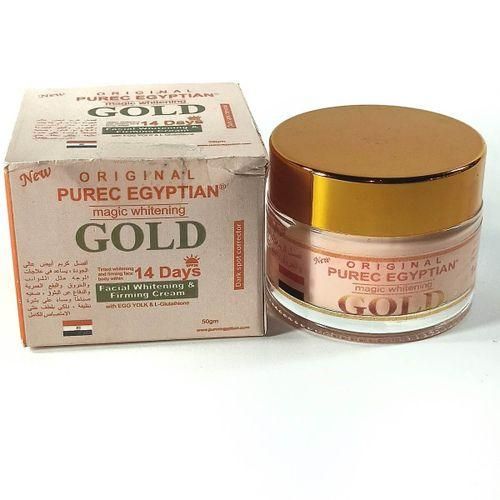 Creamy Purec Egyptian Magic Brightening Gold Facial Cream 50g