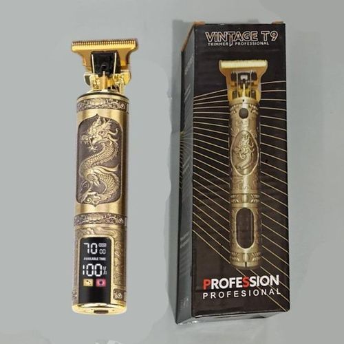 Inexpensive LED Digital Display Screen Rechargeable Dragon Professional Electric Hair Trimmer Clipper Kinyozi