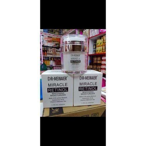 Dr. Meinaier Miracle Retinol Whitening Moisturizer Hydrating Cream Brightens Skin, Reduces Wrinkles, Deep Hydration, Improves Elasticity, Soothes Irritation, Nourishes Skin