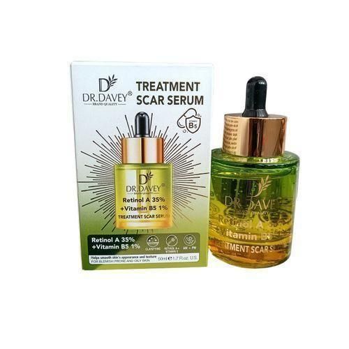 dr davey Retinol A 3.5% + Vitamin B5 1% SCAR Treatment Serum. - 50ML Moisturizing, Brightening & Scar Repair