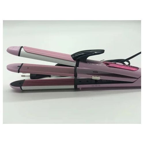 Geemy 3in1 Flat Iron Hair Straightener/Curler