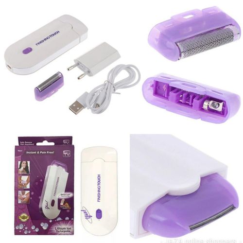 Electric face and bodypainless hair remover