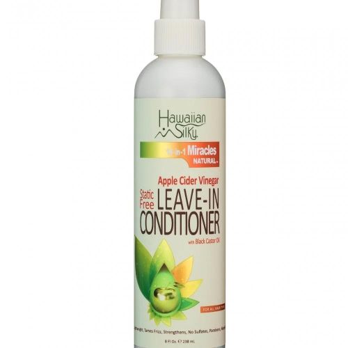 Hawaiian Silky Apple Cider Vinegar Leave-in Conditioner, 8 fl oz