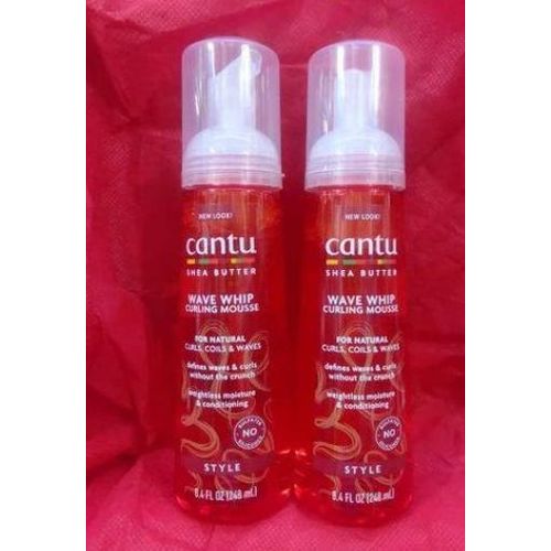 Cantu Shea Butter Wave Whip Curling Mousse For natural Curls ,Coils ,Waves