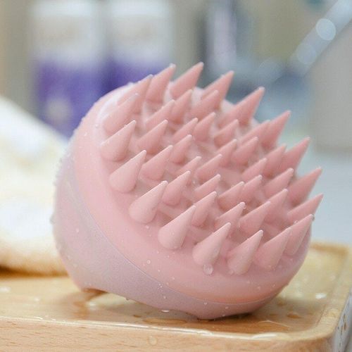 Silicone Hair Scalp Shampoo Massage Brush Shower