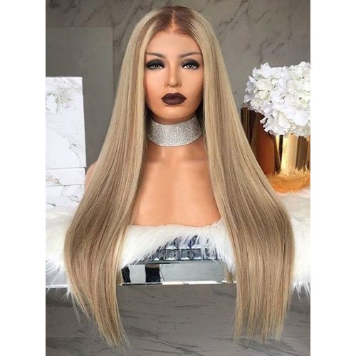 Soft & Durable Long Straight Brown Wig - Vibrant Shade for Instant Confidence β Ideal for Parties & Casual Chic