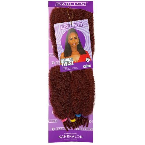 Darling Natural twists for hair additions/extensions-Color 350
