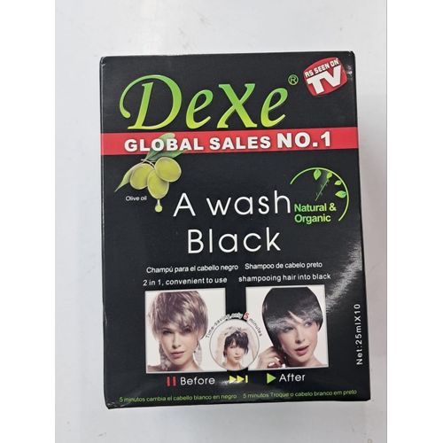 Dexe Black Hair Growth Natural Darkening Shampoo