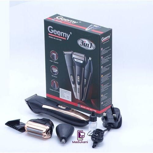 Geemy 3-in-1Reachargable Electric Shaver,Smoother And Nose Trimmer