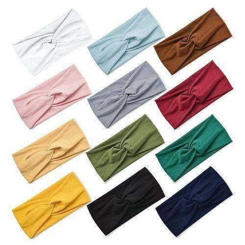 Headbands For Women Twist Knotted Elastic Stretch