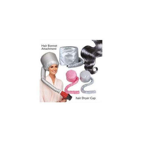 Portable Soft Bonnet Hair Blow Dryer Attachment, Fits All Hair Dryers, Speeds Up Drying Time