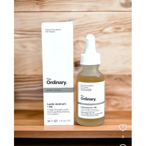 The Ordinary Lactic acid 10%(Prevents wrinkles,fine lines ,boosts hydration)