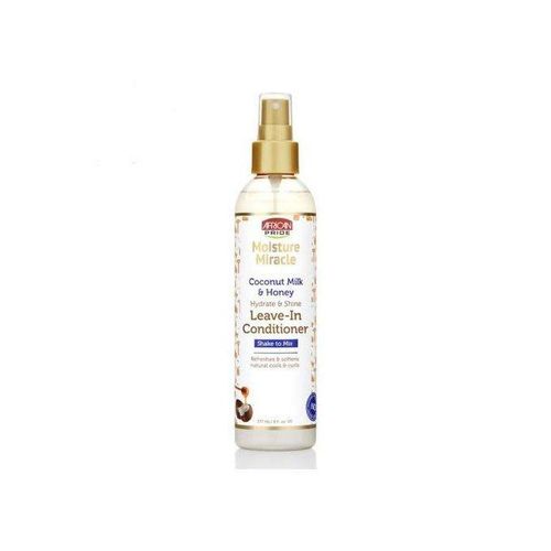 AFRICAN PRIDE Moisture Miracle Coconut Milk & Honey Leave-In Conditioner 8oz