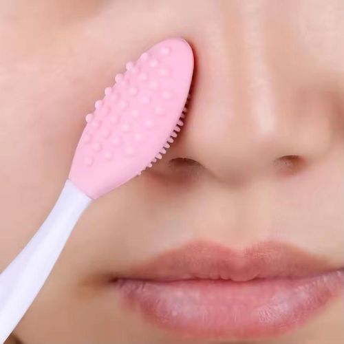 Beauty Skin Care Wash Face Silicone Brush Exfoliating Nose Clean Black head Removal Brushes Tools