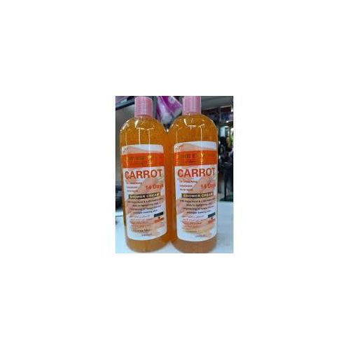 Pure Egyptian Carrot Magic Whitening & Lightening With Kojic Acid & Glutathione Shower Cream Gel
