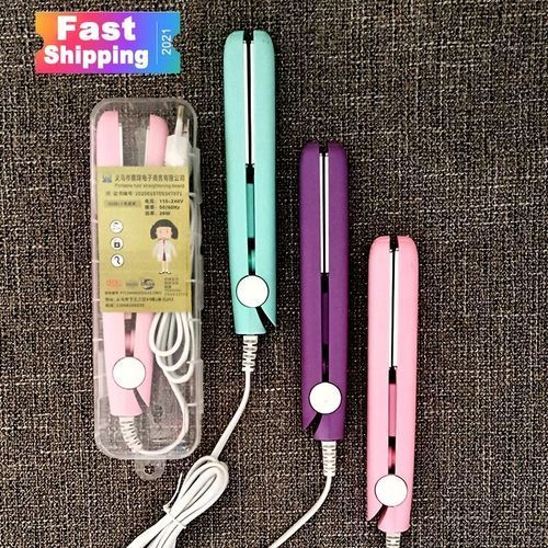 Portable Mini Electric Flat Iron/ Hair Straightener