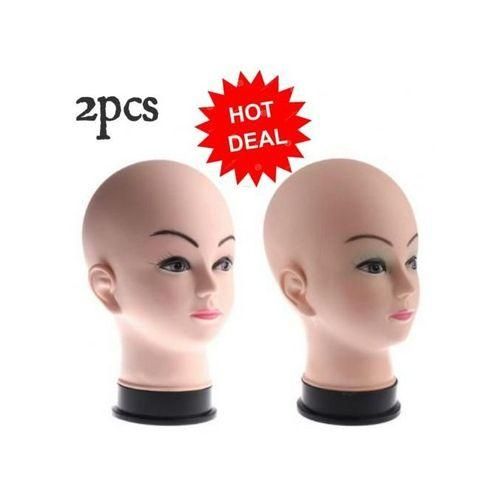 Dummy Mannequin Head Wig,hats,glasses Display Doll-2pcs