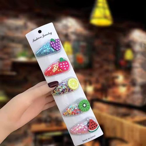 Hair Clips Accessories for Little Girls Cute Glitter Hair Accessories Clips Set Bobby Pins