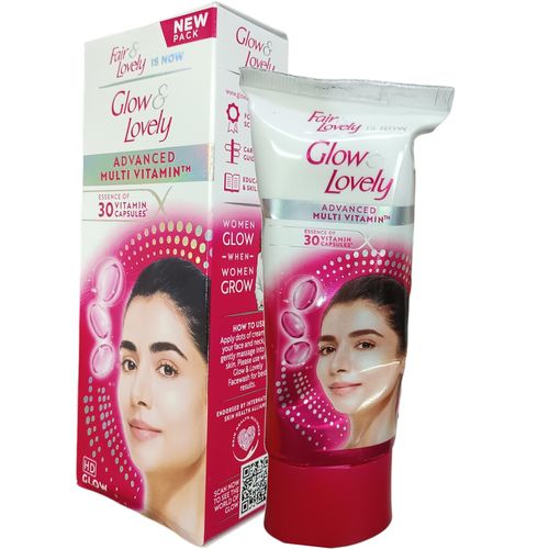 Fair & Lovely Glow & Lovely Face Cream HD Glow With 30 Essential Vitamin Capsuľes