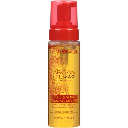 Creme Of Nature Argan Oil Style & Shine Foaming Mousse (207ml)