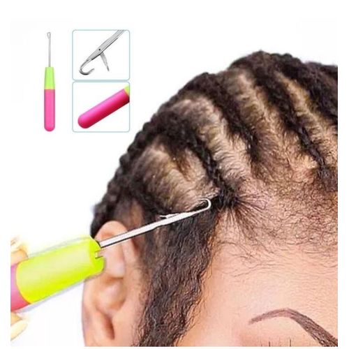 Latch Hook Crochet Needle for Crotcheting Hair,Micro Braid Hair
