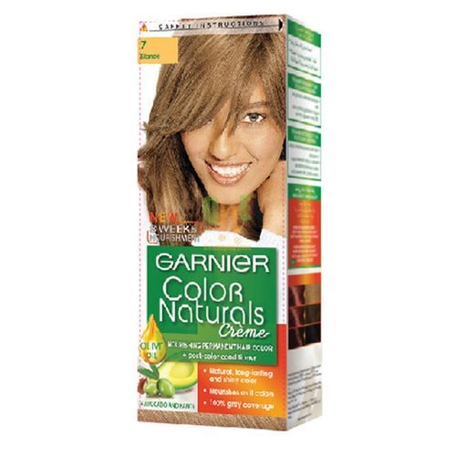 Garnier Color Naturals Fr/gb/ar 7 Bl (Blond) Nourishing Permanent Color With 20% Nourishing Conditioner β 110ml