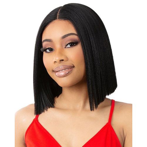 Simple straight Glueless Wig