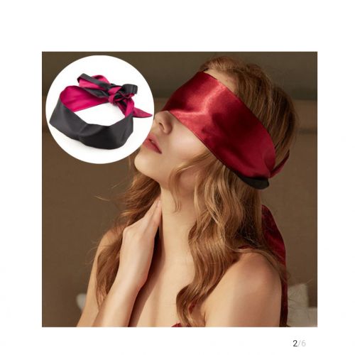 Satin Eye Mask/Bondage Fetish Erotic Patch