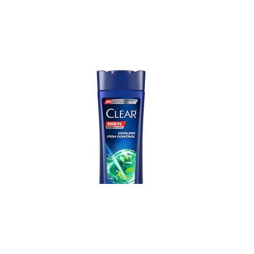 Clear Men Cooling Itch Control Anti-Dandruff Shampoo.