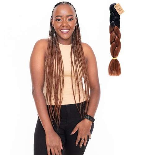 Ombré Braids KE B29 Ombre Braid Brown Ombre Braiding Hair Bronze copper Jumbo Braid