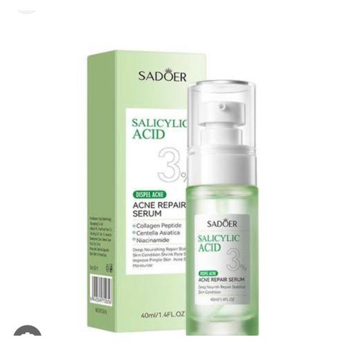 Sadoer Salicylic Acid Acne Repair Serum β Targeted Treatment For Clearer, Smoother Skin