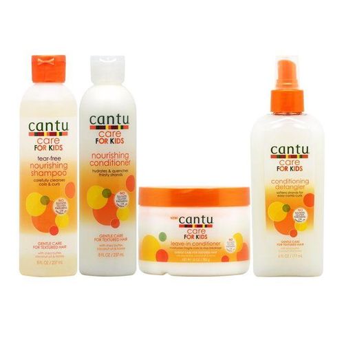 Cantu Kids Shampoo Conditioner Leave-in Conditioner Detangler