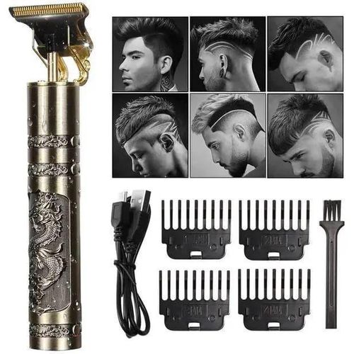VINTAGE T9 Rechargeable Metal Hair Clipper Trimmer/shaver
