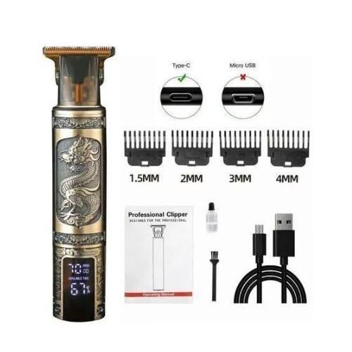 Electric Hair Cutting Machine Vintage T9 Clipper Hair Rechargeable Man Shaver Trimmer For Men's Barber Professional New Hot Sale