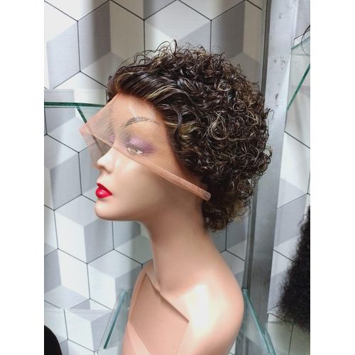 Beauty Human Hair Wigs 8 Inches 150 Density Color 230