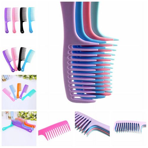 4PCS Wide Tooth Combs,Small Travel Purse Hair Comb,Detangling Comb Pocket Comb for Curly Wavy Wet Dry Long Hair,Portable Care Comb Shower Comb Styling Comb for Men Women (Mixed colors)