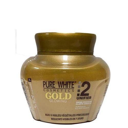 Pure White Tone Unify Complexion Glow Revitalize Cream White Gold