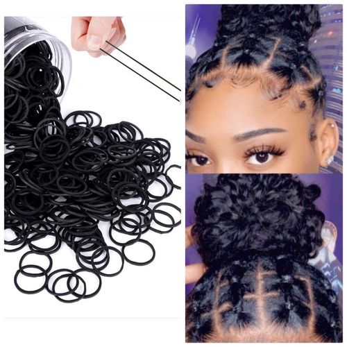 Mini Rubber Soft Elastic Hair Bands