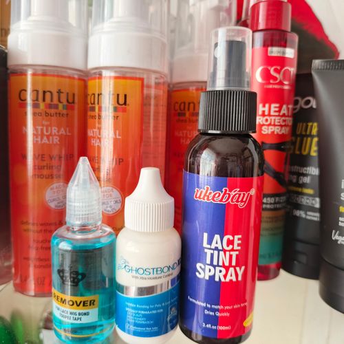 Wig Lace Tint Spray, Ghost Bond Glue, Remover