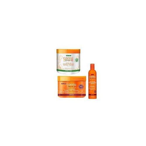 Cantu Shea Butter Leave-in, Curl Activator And Coconut Curling Cream
