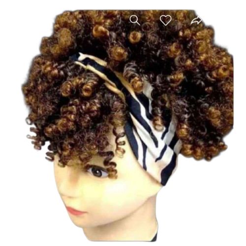 Pinaple headband wig