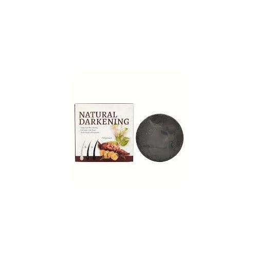 Disaar POLYGONUM Multiflorum NATURAL DARKENING Soap For Blacker Hair Repairs, Restores Shine, Blackening Soap
