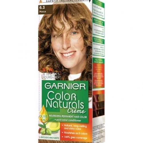 Garnier Color Naturals Fr/gb/ar 6 (Mocca) Nourishing Permanent Hair Color With 20% Nourishing Conditioner - 110ml