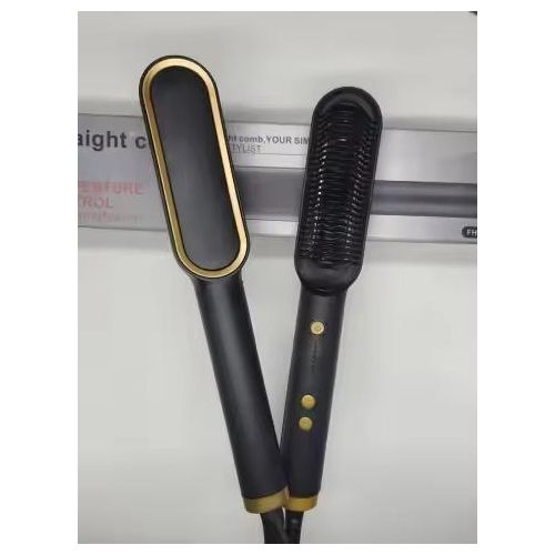Hair Straightener,hot Comb.Anti Scalding Curler Electric Iron Brush