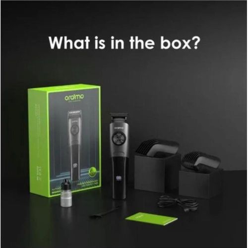 Oraimo HairTrimmer, Hair Shaver & Beard Trimmer β Rechargeable Electric Personal Shaver Grooming Shaving Machine Great for Personal Private Use, Precision Adjustable Blades with Comb Guides β Portable KINYOZI for Home & Travel