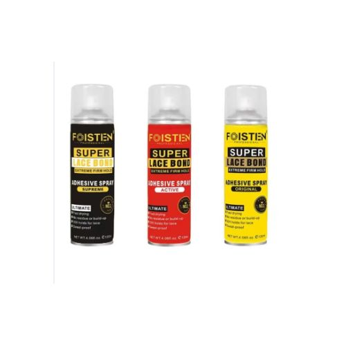 Foisten Lace Melting Spray Wig Glue Special Hair Glue Spray Lace Glue Spray Active Adhesive Spray, Original Adhesive Spray, Or Supreme Adhesive Spray,