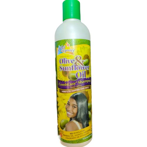 Pretty Olive & Sunflower Oil Comb Easy Shampoo
