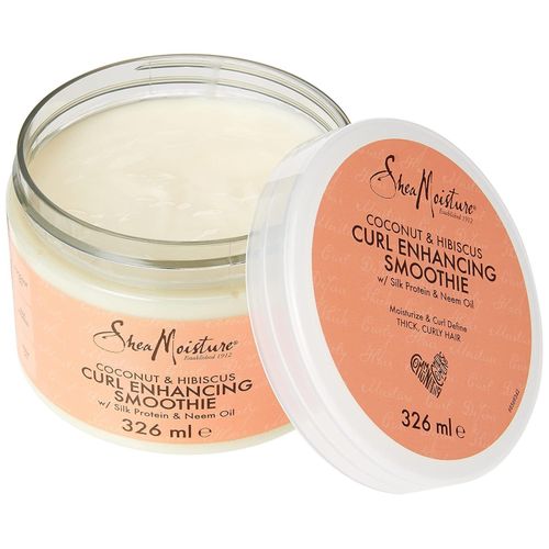 Shea Moisture Coconut & Hibiscus Curl Enhancing Smoothie With Silk Protein & Neem-326ml